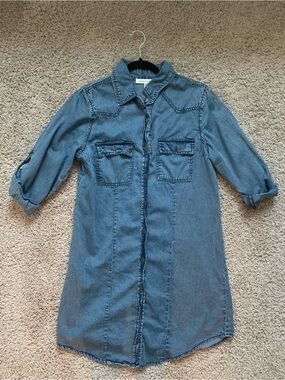 Speed Control Light Blue Denim Shirt